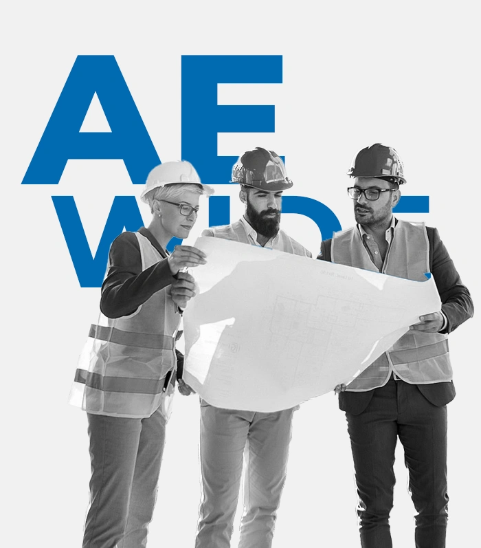 AE Wide Construction - Welcom Banner